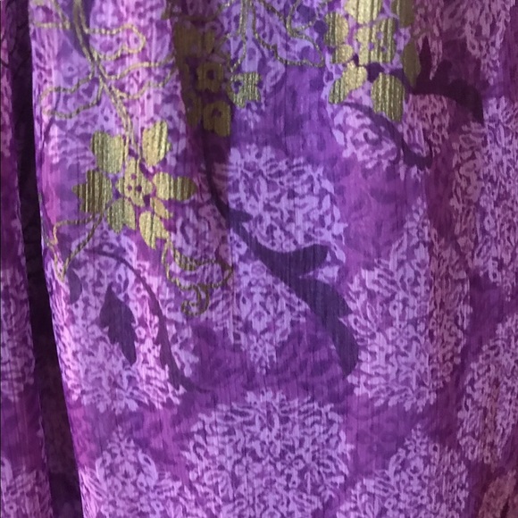 Beautiful purple maxi dress - Picture 4 of 5